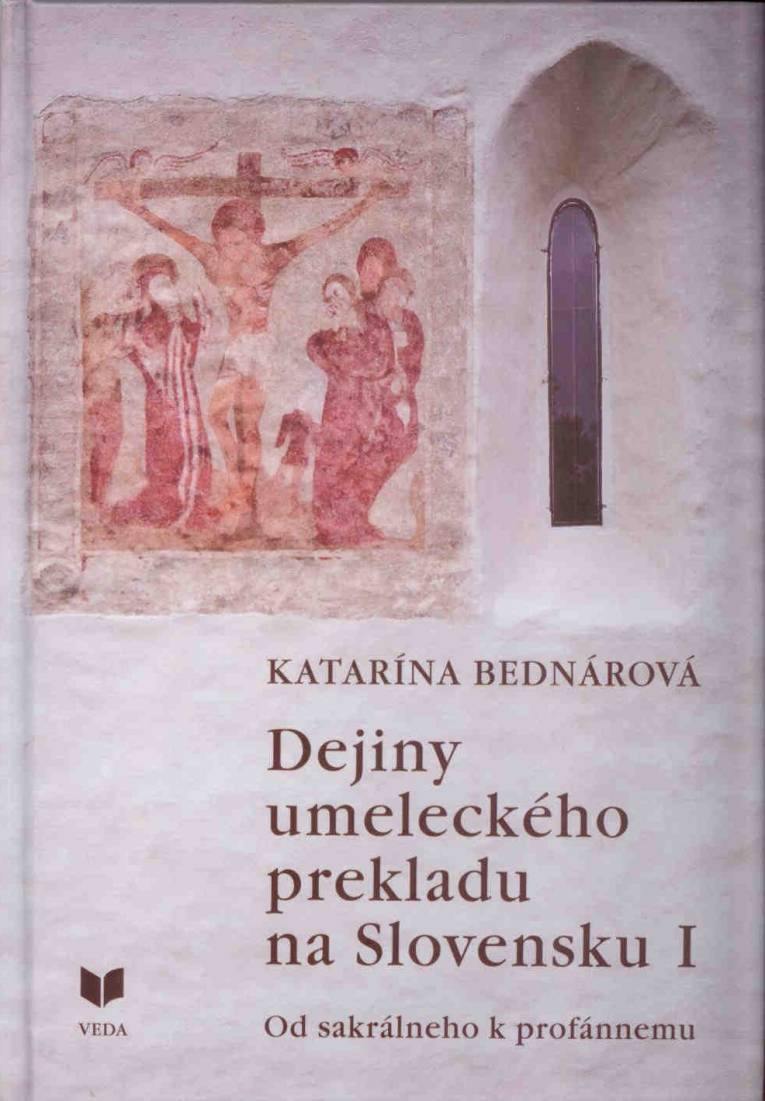 Obálka monografie Dejiny umeleckého prekladu na Slovensku I.