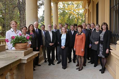 Spoločná  fotografia zo stretnutia v Prahe
