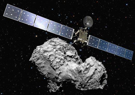 Kozmická sonda Rosetta a 