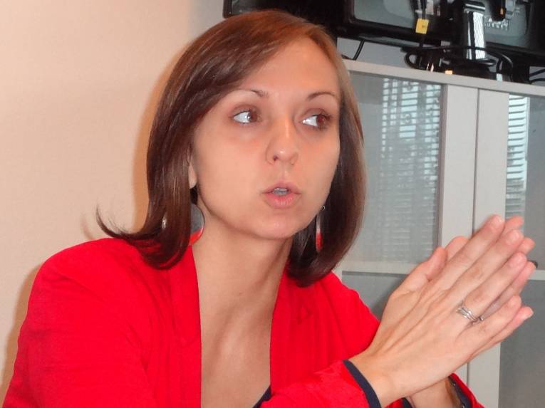 PhDr. Elena Knopová, PhD., riaditeľka Ústavu divadelnej a filmovej vedy SAV.