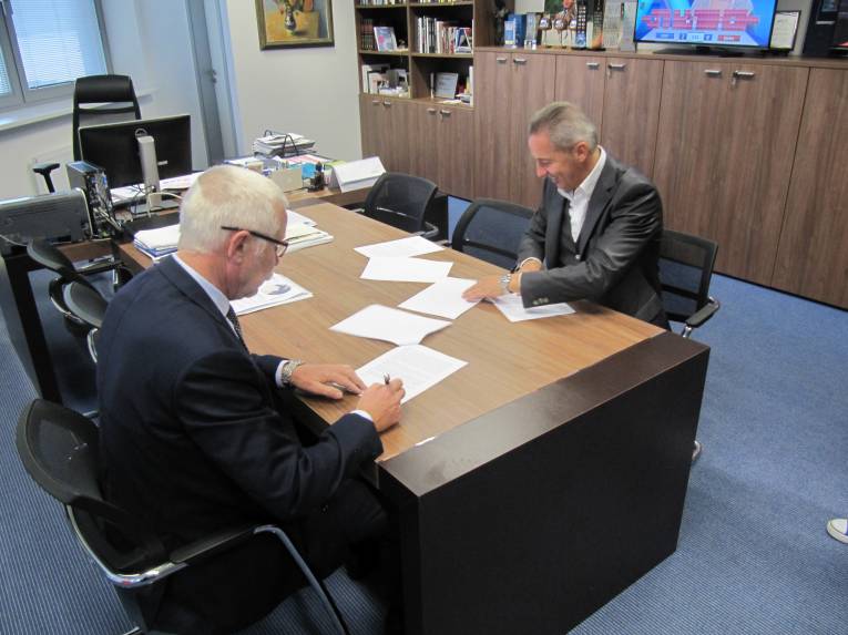 Podpis Memoranda o spolupráci medzi SAV a RTVS.