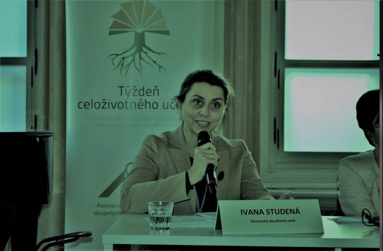  Ivana Studená informovala aj o hĺbkovom výskume Prognostického ústavu CSPV SAV.