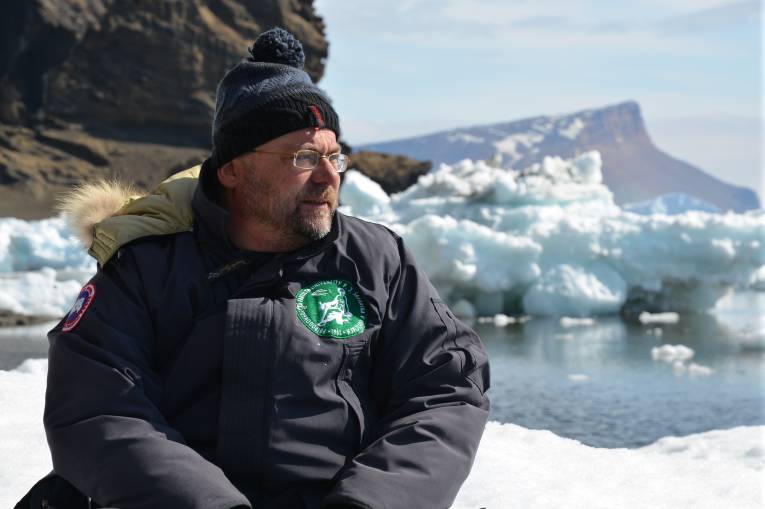 Prírodovedec – výskumník Martin Bačkor na Antarktíde.
