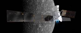 Vesmírna sonda ESA-BepiColombo preletí popri planéte Merkúr