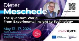 Dieter Meschede: Kvantový svet – od experimentálneho pohľadu k technológii