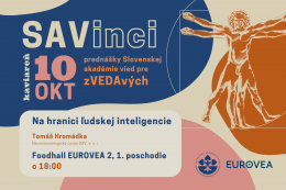Októbrová SAVinci kaviareň v Eurovei o hraniciach ľudskej inteligencie 
