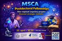 EK otvorila výzvu Marie Skłodowska-Curie Actions Postdoctoral Fellowships