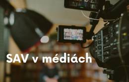SAV v médiách - NOVEMBER 2021