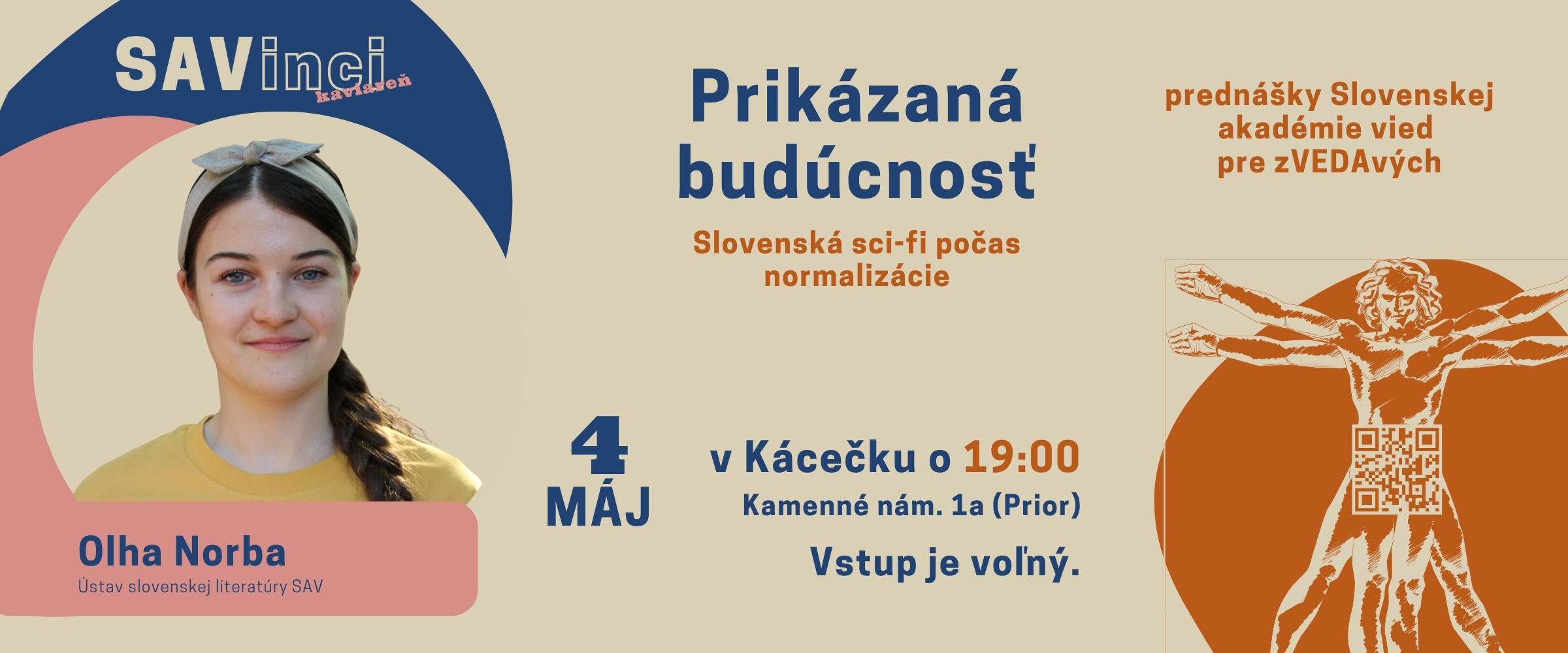 Májová SAVinci kaviareň o slovenskej sci-fi počas normalizácie a jej odkaze pre dnešok