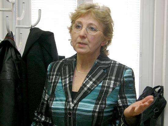 RNDr. Nadežda Lukáčová, DrSc. - riaditeľka Neurobiologického ústavu SAV v Košiciach.