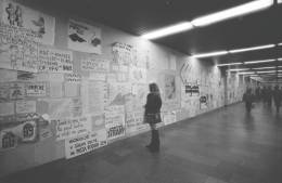 Vizuálna transformácia verejného priestoru počas Nežnej revolúcie