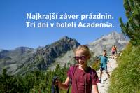 Hotel Academia pozýva: Tatry, pohoda, pobyt pre vás