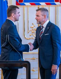 Prezident SR Peter Pellegrini prijal predsedu SAV Martina Venharta