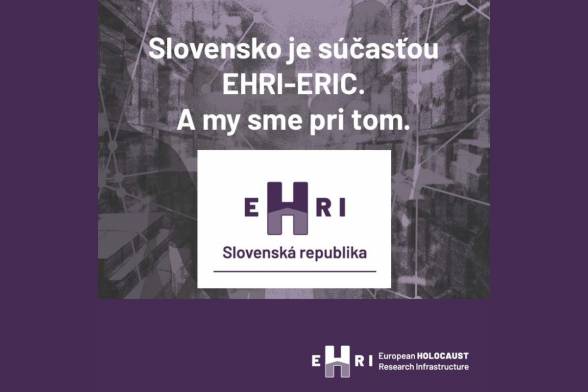 Slovensko je súčasťou EHRI-ERIC. SAV je pri tom