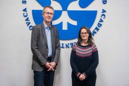 Podpredsedníčka SAV Zuzana Panczová prijala Stefana Kruschkeho z Veľvyslanectva NSR