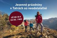 Vysoké Tatry pozývajú na prázdninový predĺžený víkend
