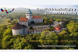Pozvánka na júnovú konferenciu Genetická toxikológia a prevencia rakoviny