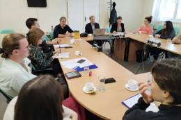 Diskusia o politickom vývoji na Slovensku s nemeckými doktorandmi