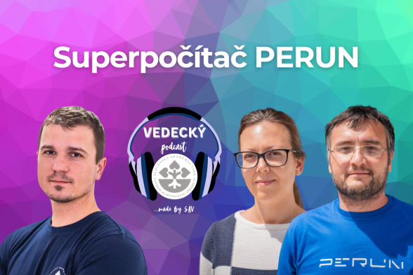 Vyšla špeciálna epizóda Vedeckého podcastu SAV o superpočítači PERUN