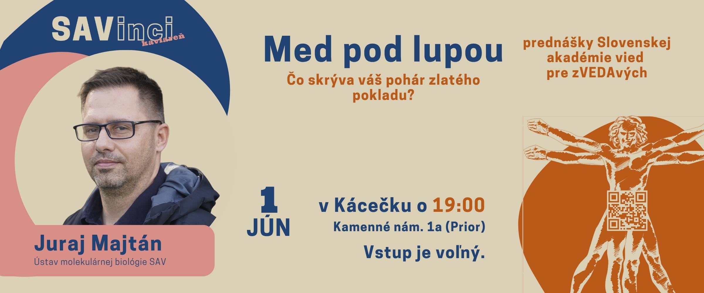 Pozvánka na SAVinci kaviareň: Med pod lupou – čo skrýva pohár zlatého pokladu