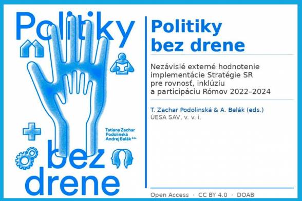Vedecká monografia Politiky bez drene