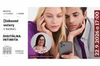 Diskusný večer na Radnici o Digitálnej intimite