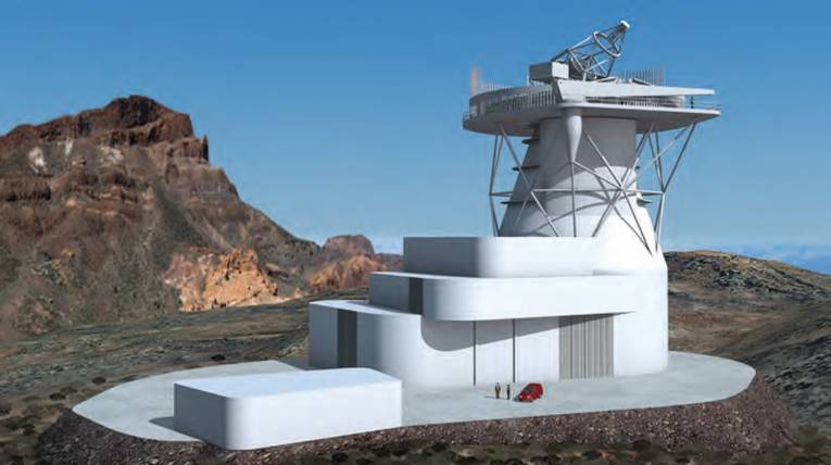 EST - European Solar Telescope bude umiestnený na Kanárskych ostrovoch.
