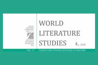 Nové číslo World Literature Studies: Slovenská literatúra v medziliterárnych a transkultúrnych súvislostiach