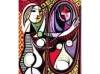 Picasso: Žena v zrkadle.