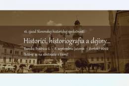 V Banskej Bystrici sa začína 16. zjazd Slovenskej historickej spoločnosti