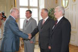 Prezident SR prijal delegáciu SAV