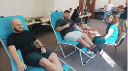 Odber krvi na pôde košickej SAV