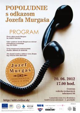 Séria prednášok „Popoludnie s odkazom Jozefa Murgaša”