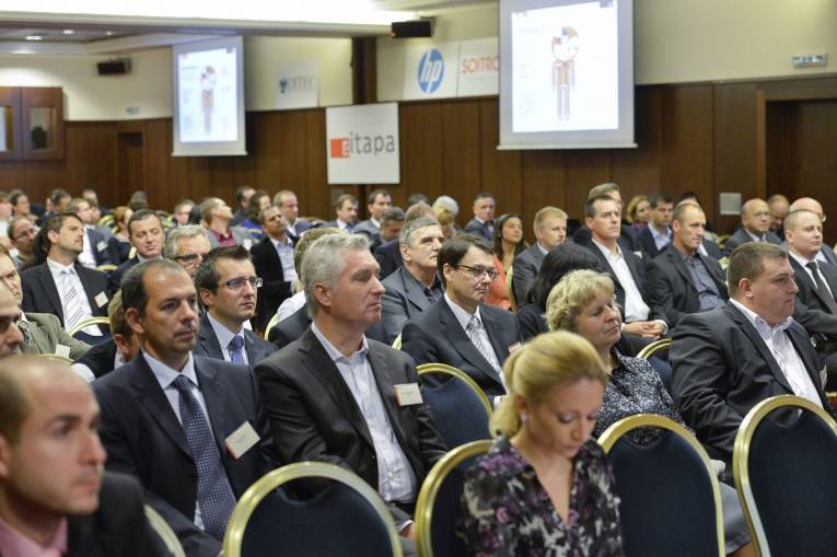 Pohľad na konferenciu ITAPA v hoteli Crown Plaza v Bratislave (foto: Ankov Group)