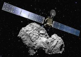 Sonda Rosetta doletela ku kométe