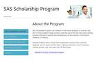 SAS Scholarship Program – call announced