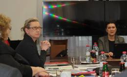 Professor Marja Makarow visited SAS