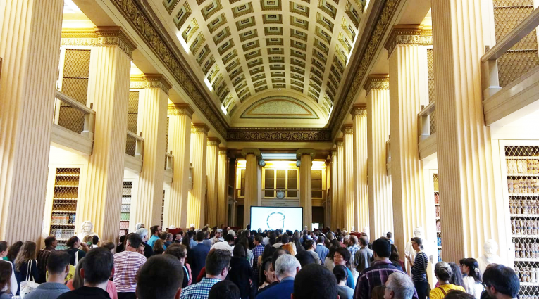 Otvorenie kongresu FORAMS 2018 v historickej knižnici univerzity v Edinburghu