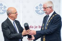 SAS awards Doctor Honoris Causa title to Professor Joseph Klafter