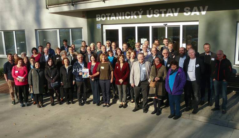 Účastníci 44. zasadnutie valného zhromaždenia Konzorcia európskych taxonomických inštitúcií CETAF