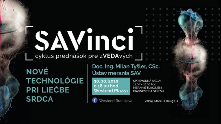Pozvánka na SAVinci v stredu 30. októbra s Milanom Tyšlerom
