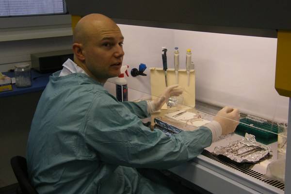 RNDr. Boris Klempa, DrSc., head of the Department of Virus Ecology of BMC SAS.