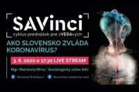 SAVinci online: Ako zvláda Slovensko koronavírus