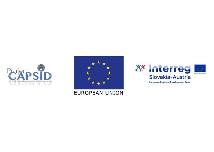 Projekt CAPSID a jeho aktivity spolufinancuje Európsky fond regionálneho rozvoja v rámci programu Interreg V-A Slovensko-Rakúsko