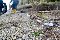 Plastový odpad v rieke Dunaj a na jej brehoch