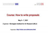 Online kurz „Course: How to write proposals“