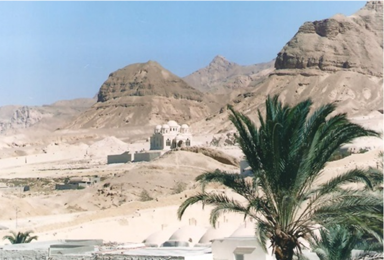 Koptský kláštor v Egypte