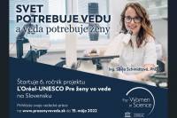 Otvorili šiesty ročník súťaže L’OREAL-UNESCO Pre ženy vo vede