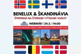 BENELUX a Škandinávia - Štipendiá na štúdium,...