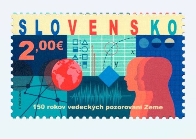 Nová poštová známka s vedeckým motívom